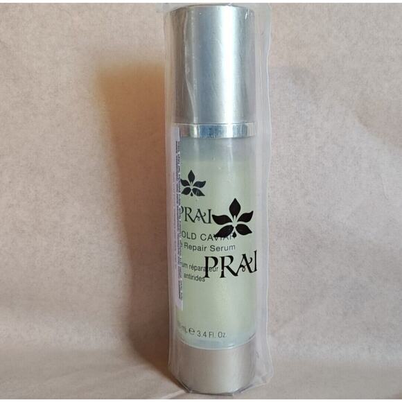 PRAI 24K Gold Caviar Wrinkle Repair Serum 3.4 fl. oz. Anti-Aging NEW SEALED - Picture 1 of 6